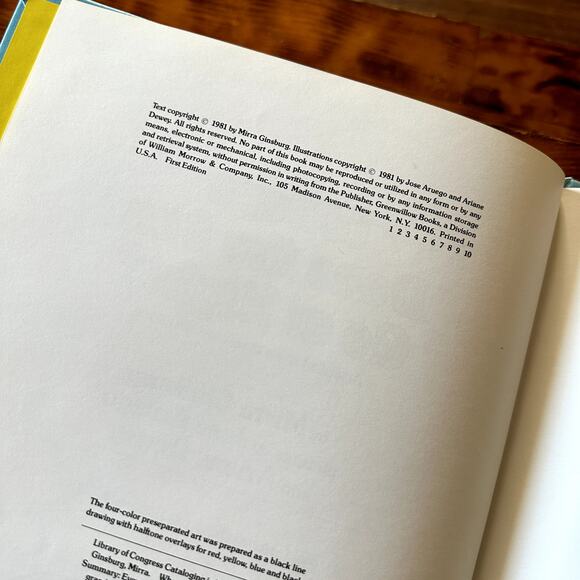 Vintage 1981 Where Does The Sun Go At Night? Hardcover Book - Picture 3 of 10